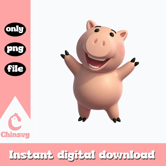 Hamm Toy Story PNG, Disney Pixar Clipart, Toy Story PNG