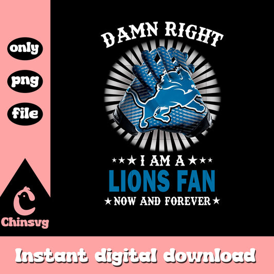 Hand detroit lions blue png, detroit lions football nfl​​​ png