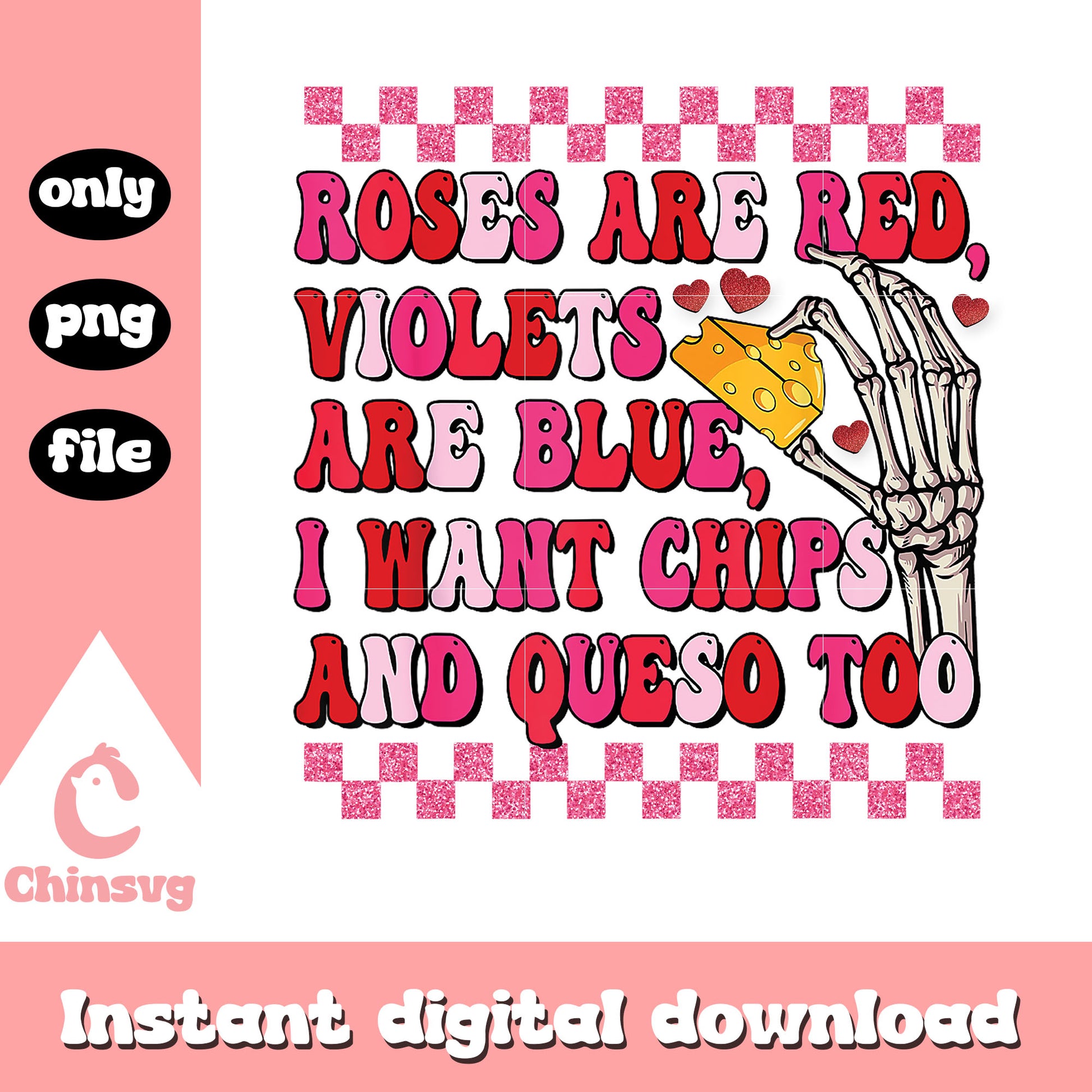 Hand skeleton caro valentine png, valentines skeleton png