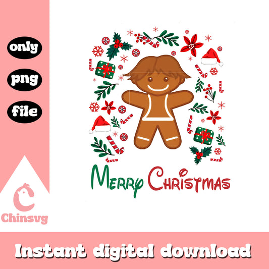 Han solo gingerbread merry christmas png, han solo star wars png