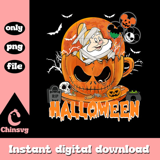 Happy disney in horror cup design png, happy snow white png