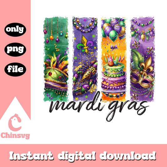 Happy mardi gras day png, mardi gras costumes png, symbol png