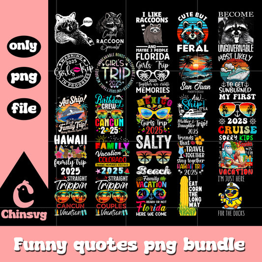 Hawai family vacation bundle png, mexico png, family vacation png