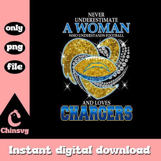 Heart chargers logo yellow png, los angeles chargers​​​ png