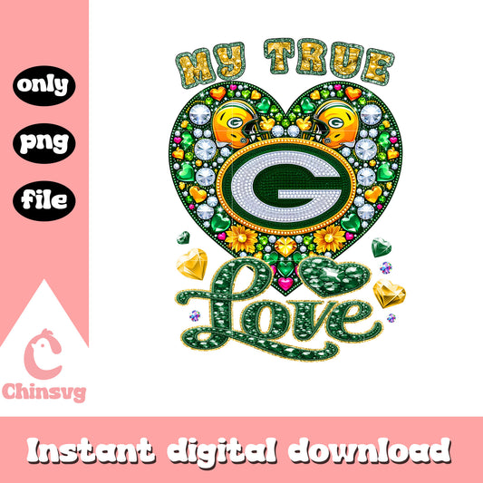 Heart green bay packers png, green bay packers designs​​​ png