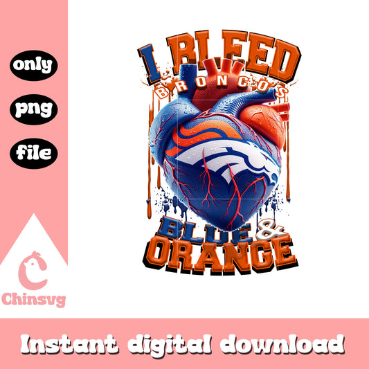 Heart team denver broncos png, denver broncos png
