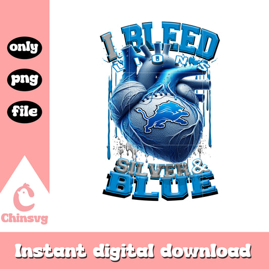 Heart team detroit lions png, detroit lions nfl png