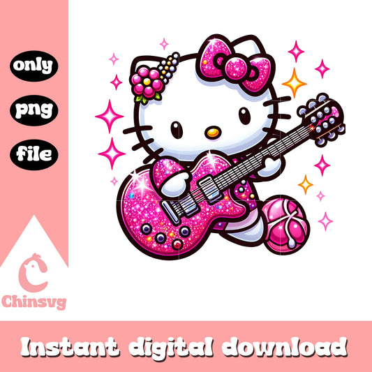 Hello Kitty blink pink base design png, hello kitty png, band png