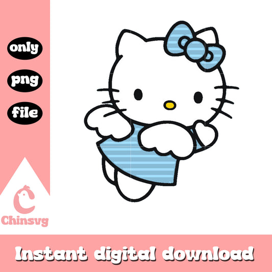 Hello kitty angel cartoon png, hello kitty angel png, kitty cat png