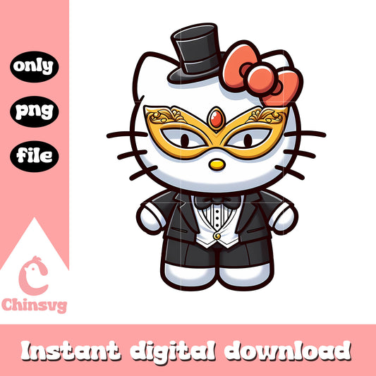 Hello kitty carnival mask png, kitty cat png, cartoon characters png