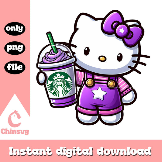 Hello kitty character png, hello kitty png, starbucks coffee png