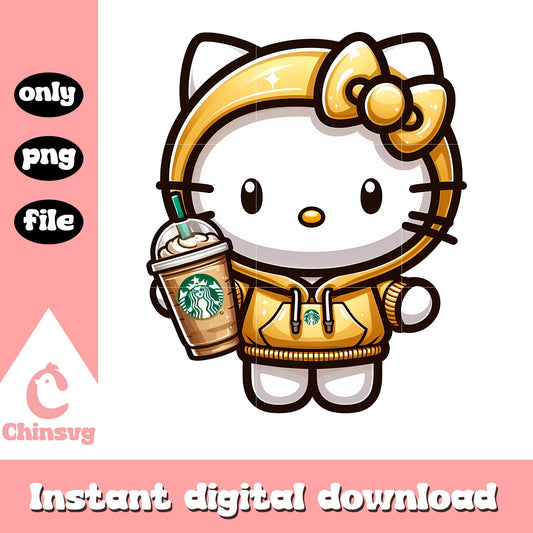 Hello kitty coffee cup png, sanrio hello kitty png, cartoon png