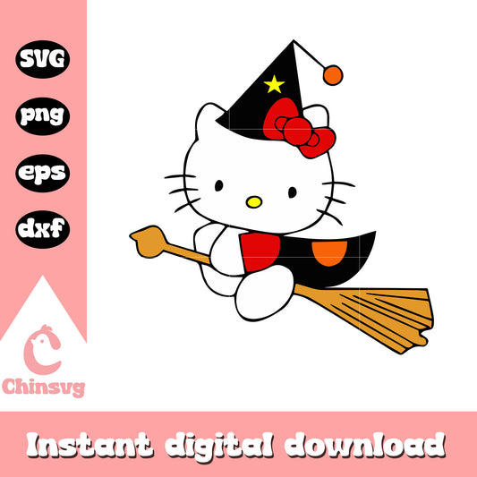 Hello kitty dark magical costume svg, hello kitty costume svg