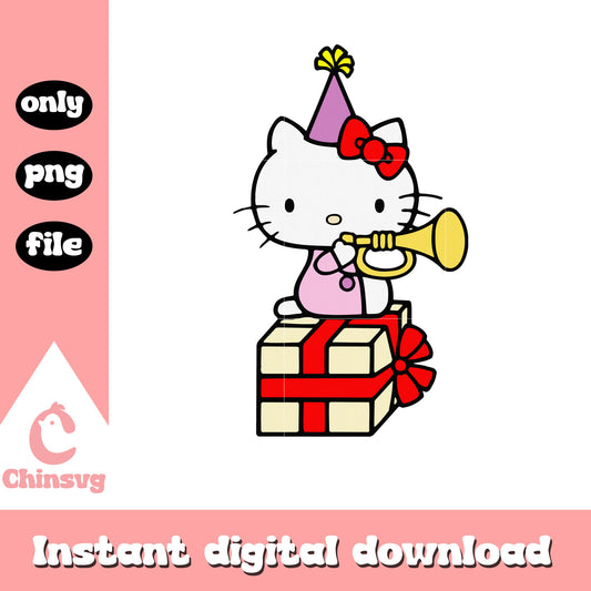 Hello kitty happy birthday png, hello kitty birthday png