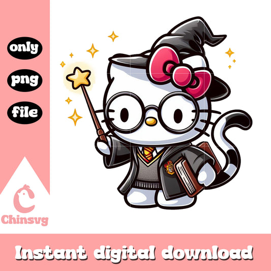 Hello kitty harry potter costume png, hello kitty png, harry potter​ png