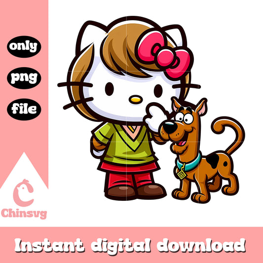 Hello kitty velma dinkley png, hello kitty png, cartoon png