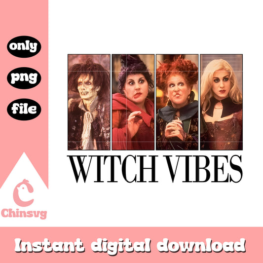 Hocus pocus characters witch vibes png, collage picture png