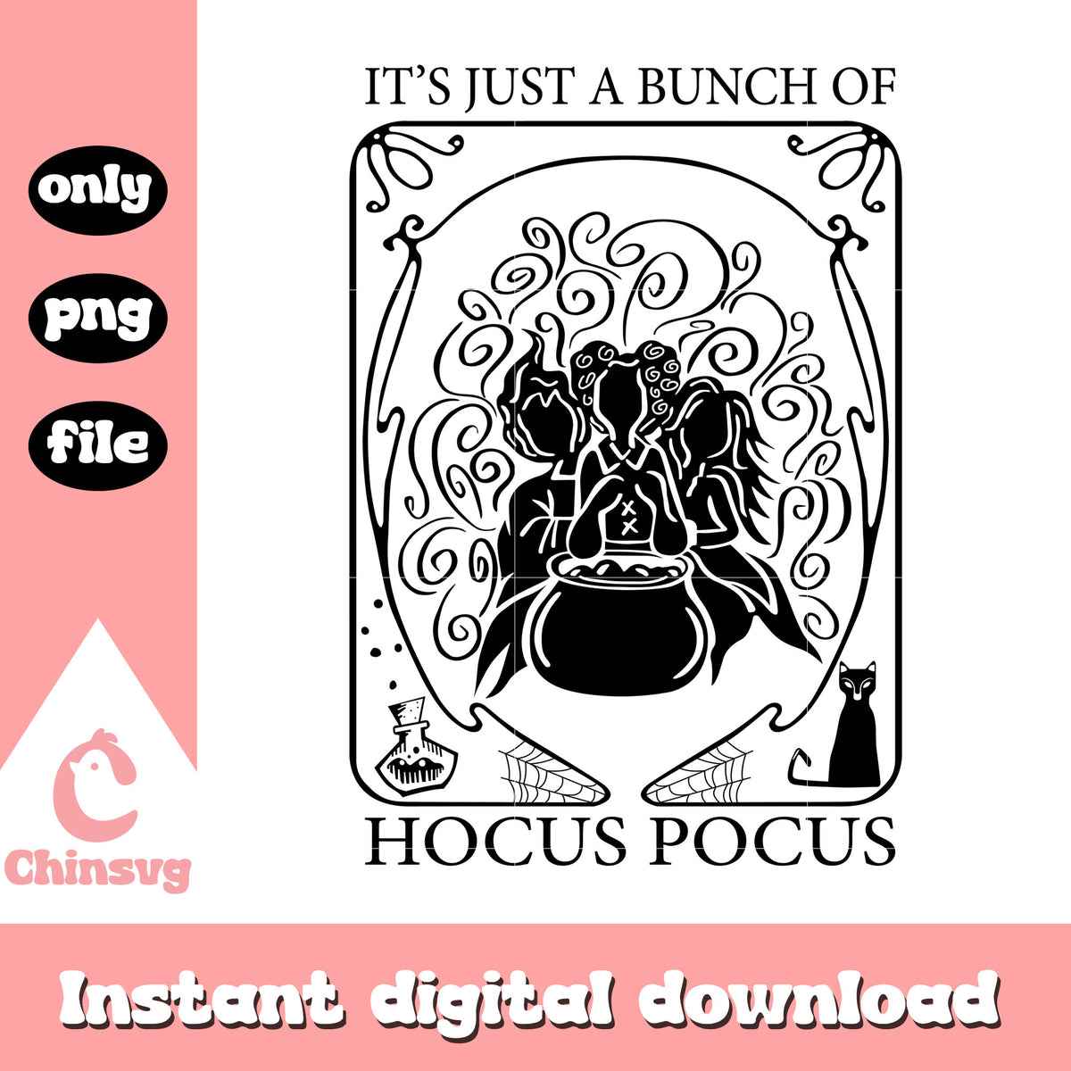 Hocus pocus halloween design png, hocus pocus halloween png – Chinsvg