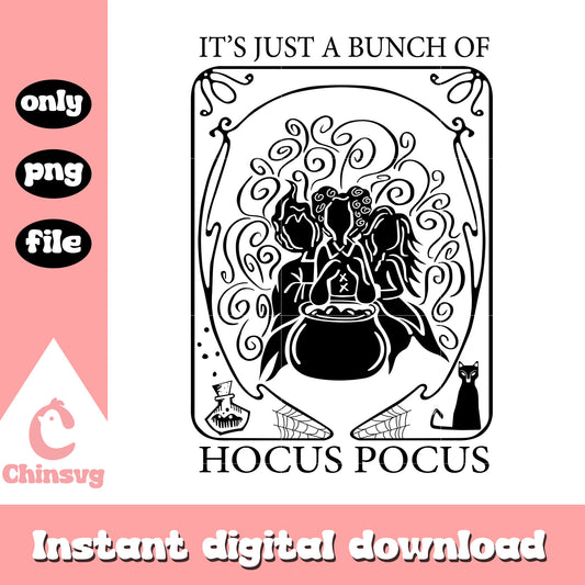 Hocus pocus halloween design png, hocus pocus halloween png