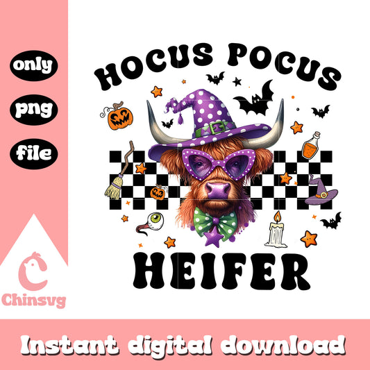 Hocus pocus heifer design png, hocus pocus film series png