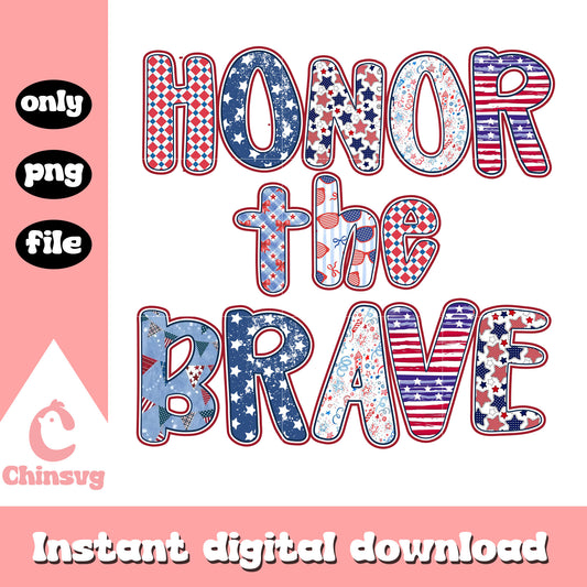 Honor the grave red blue font png, Honor the grave patriotic png