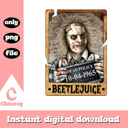Horror beetlejuice halloween png, classic halloween movie png