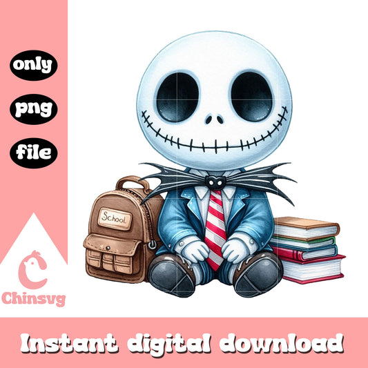 Horror cartoon jack skellington school shooting today png, magic school png