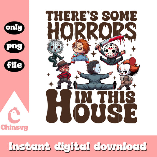 Horror characters there's some horrors in this house png, horror png