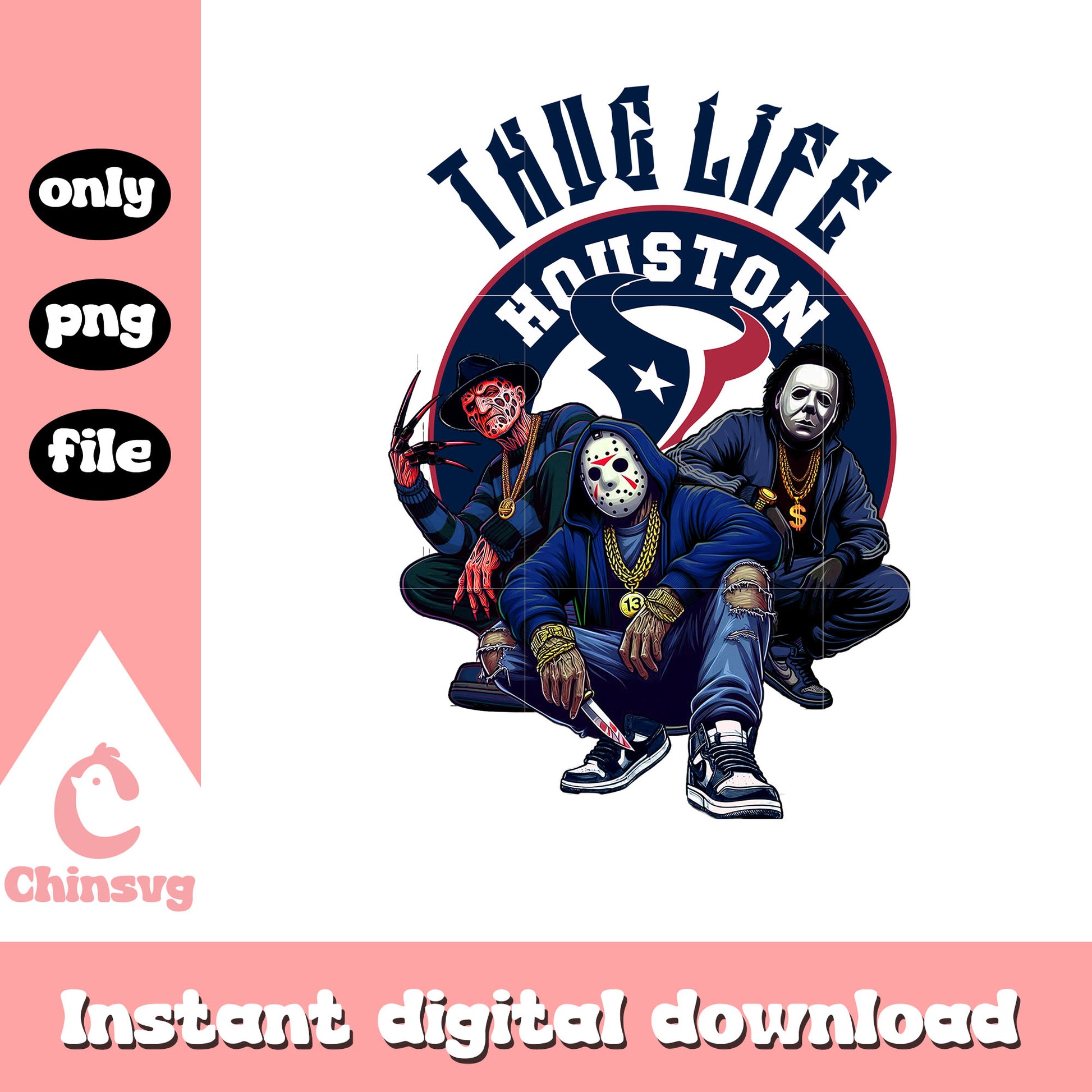 Houston Texans thug life png, yahoo sports nfl png