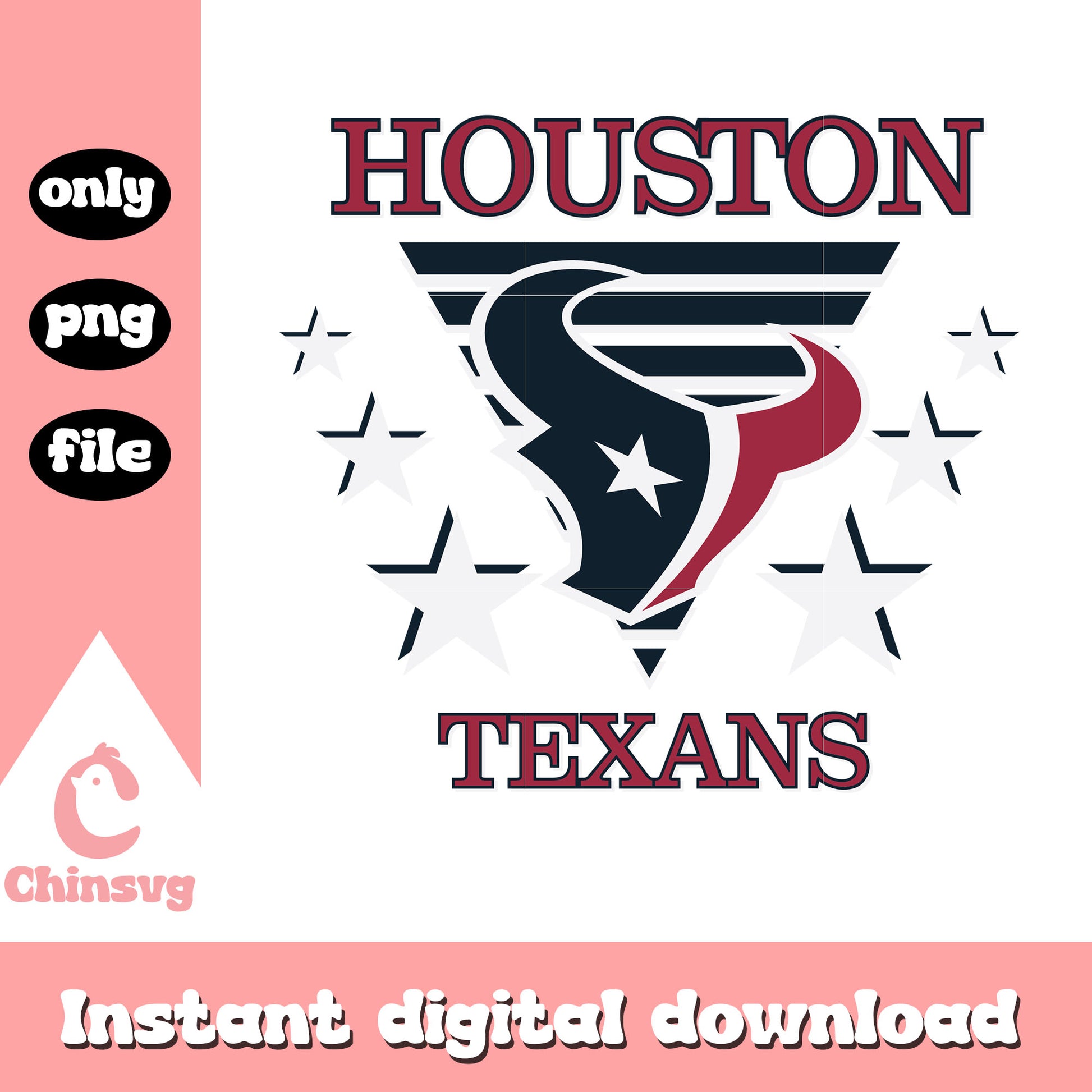 Houston texans nfl team logo design svg, houston texans svg