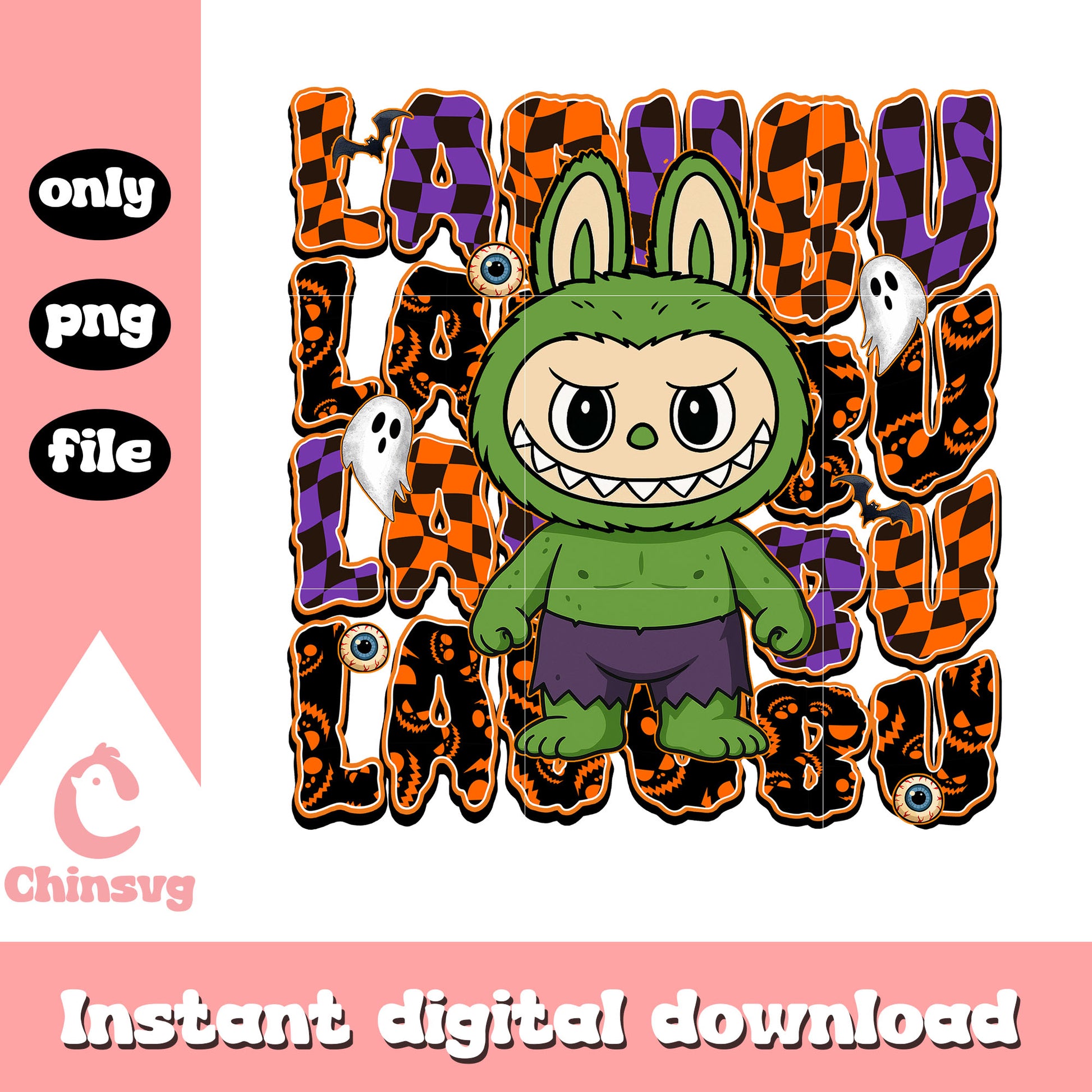Hulk character labubu monster doll design png, hulk movie png