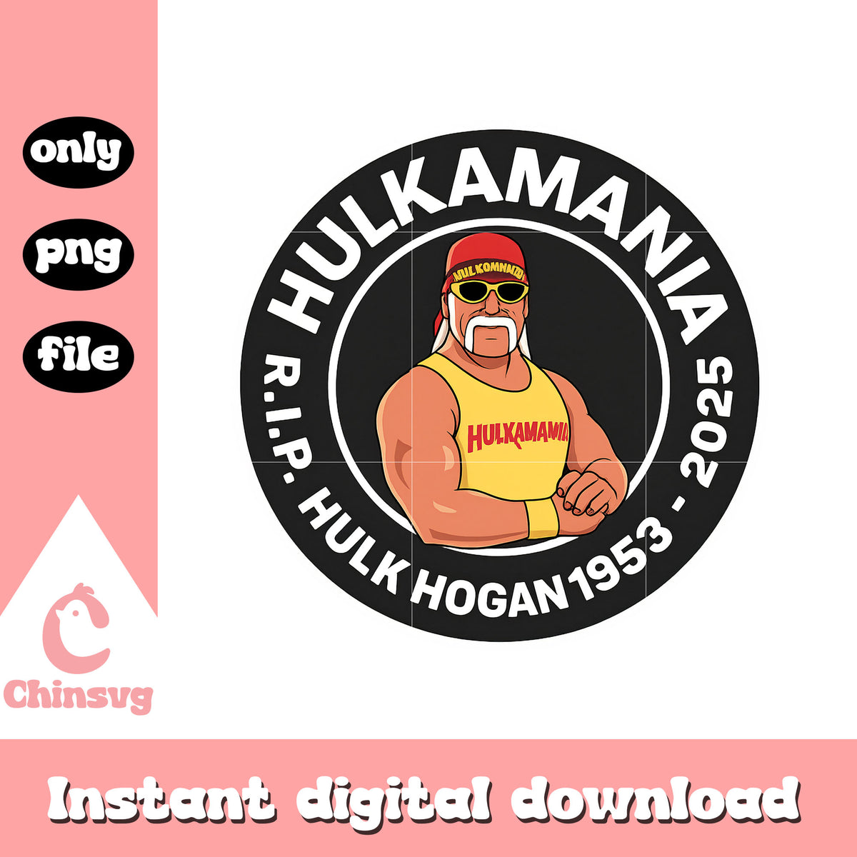 Hulk hogan rip logo png, wrestling legend png, hulk hogan png – Chinsvg