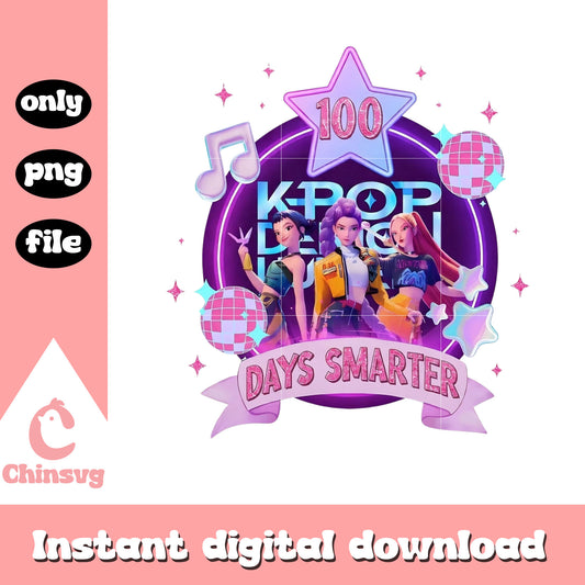 Huntrix 100 days smarter png