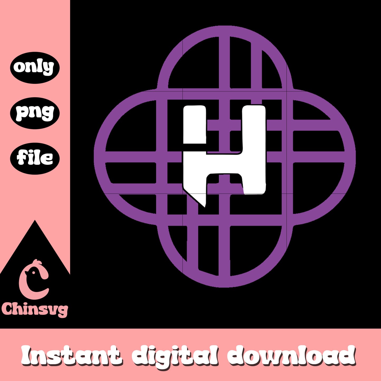 Huntrix kpop hunters logo design png, kpop bands png