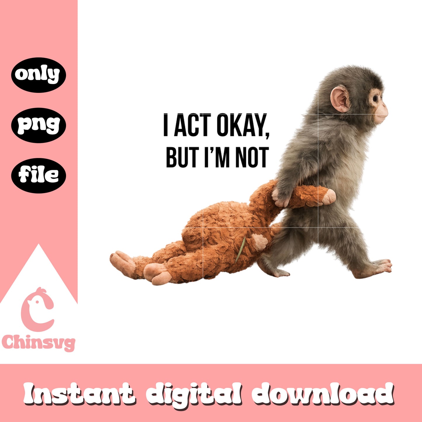 I act okey but i'm not quote png, monkey punch in hazard ky​ png