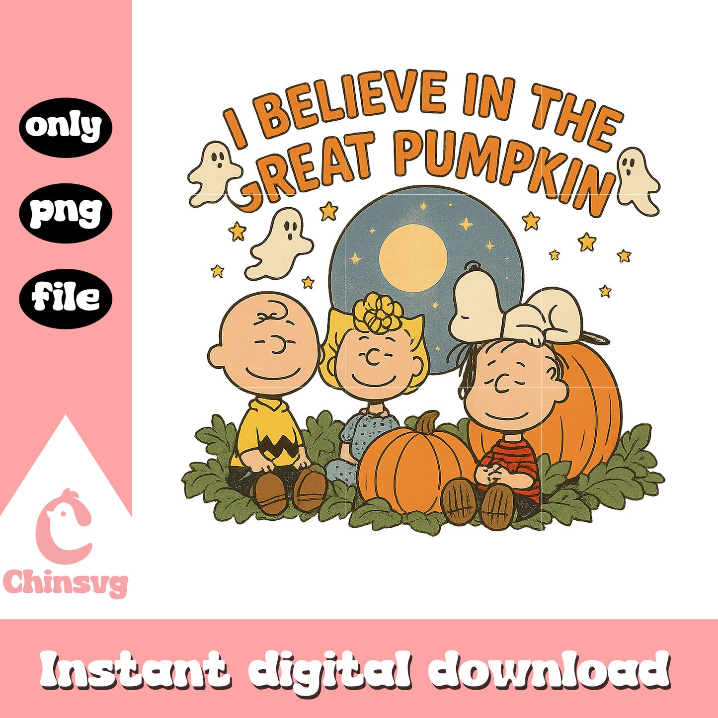 I believe in the great pumpkin peanuts png, snoopy fall png