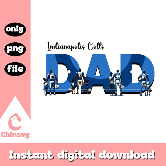 Indianapolis Colts dad logo png, nfl nfl game png