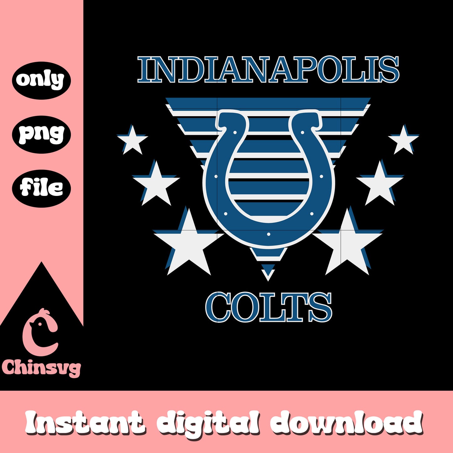 Indianapolis Colts logo design svg, nfl logo svg, Indianapolis Colts svg