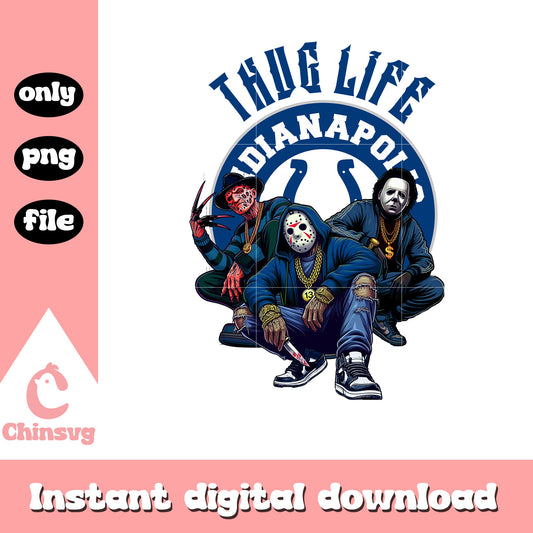 Indianapolis Colts thug life design png, nfl season png