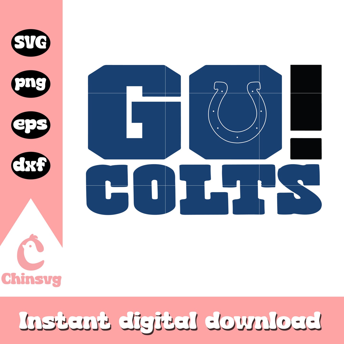 Indianapolis colts nfl go colts svg, nfl football indianapolis colts svg