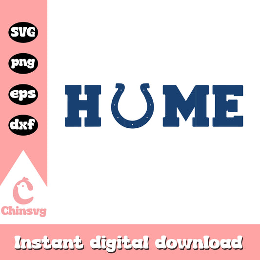 Indianapolis colts nfl home logo svg, nfl colts football svg
