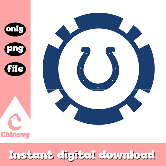 Indianapolis colts nfl logo design svg, colts logo svg
