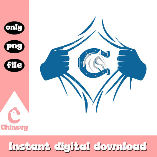 Indianapolis colts nfl logo in my heart svg, indianapolis colts football logo svg