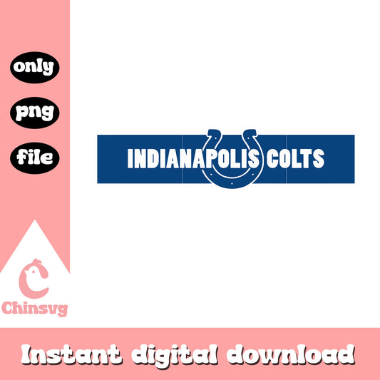 Indianapolis colts sport logo sign svg, indianapolis colts vintage logo svg