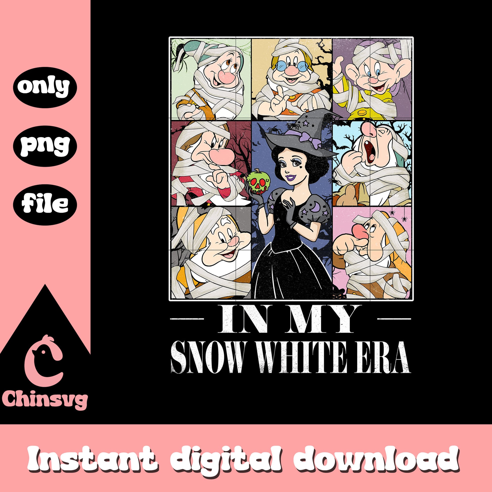 In my snow white era witch snow white art png, snow white movie png