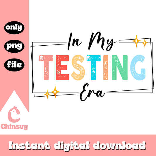 In my testing era font design png, test day toolkit png, font png