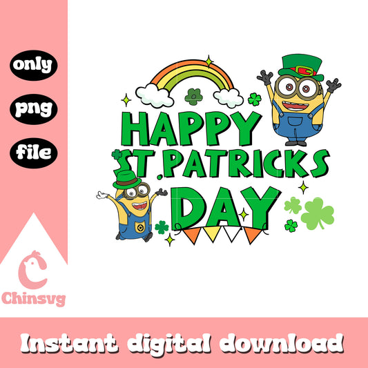 Irish Minion happy st.patrick's day png, saint patrick day png