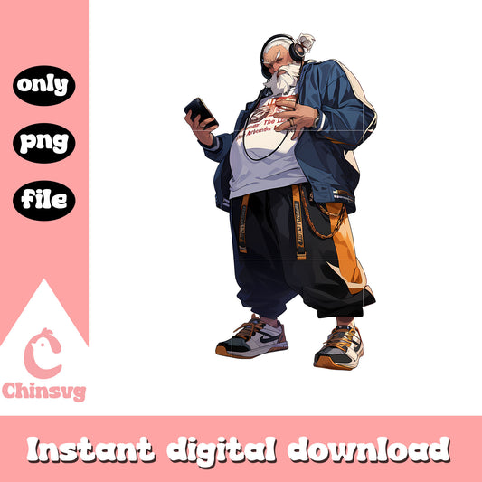 Iroh avatr modern fanart png, iroh avatar png, avatar character png