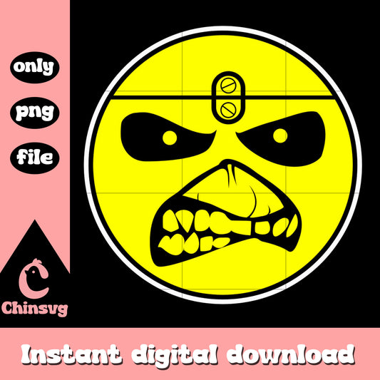 Iron Maiden band logo design png, logo png, music band png