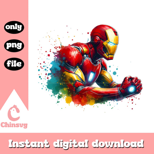 Iron man character design png, iron man suit png